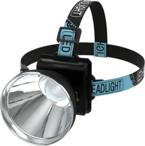 Lanternă Frontală LED Masmejor – Reîncărcabilă, Puternică 8000LM, Ideală pentru Camping & Drumeții